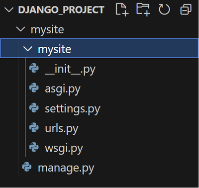 Django Project Files