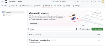 GitHub Projects Kanban Board